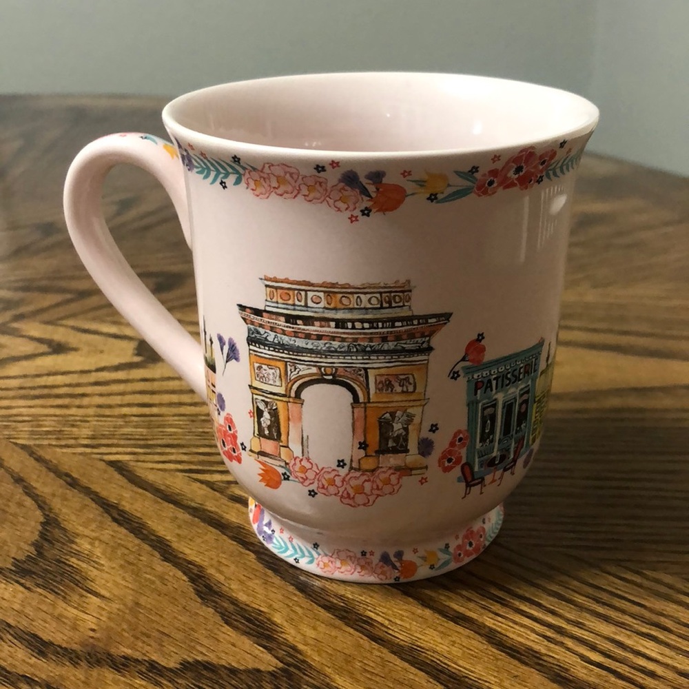 World Market Paris coffee mug